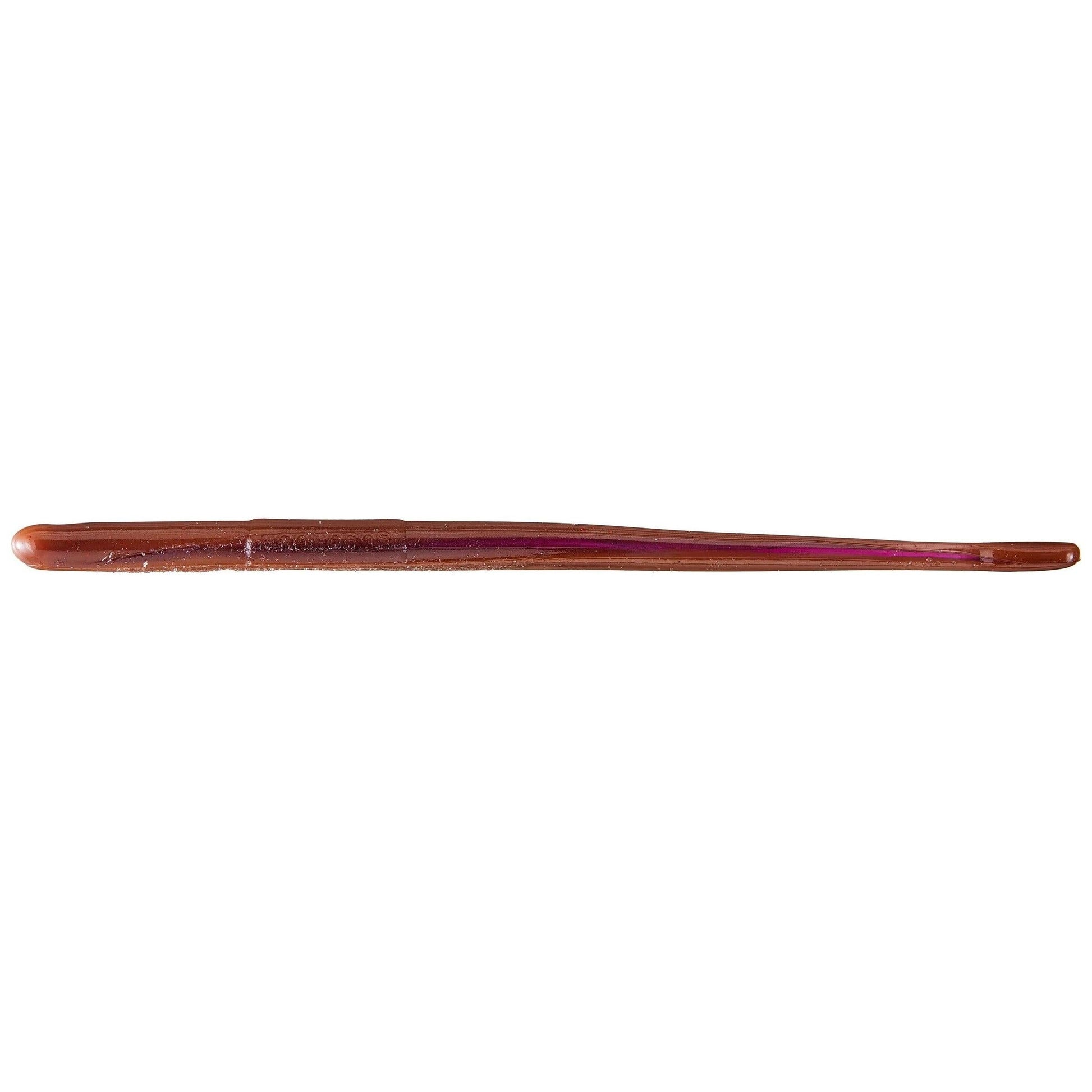 Roboworm Straight Tail Worm 7"-Oxblood Red Flake-