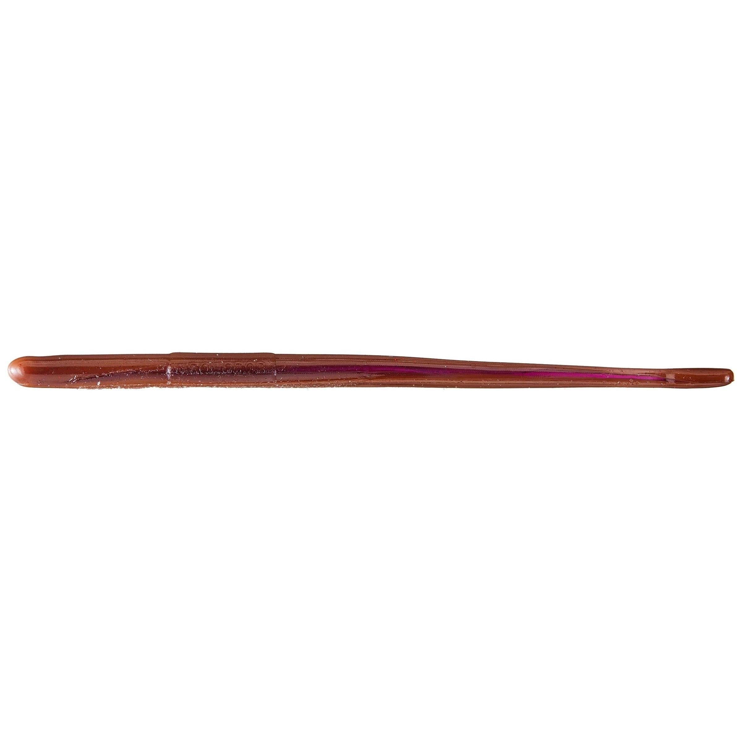 Roboworm Straight Tail Worm 7"-Oxblood Red Flake-