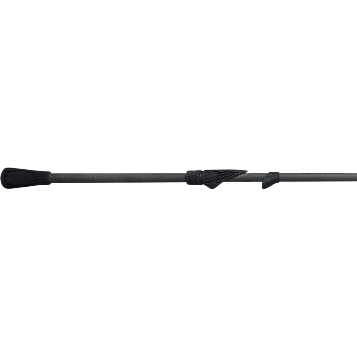 Hammonds Fishing Abu Garcia Zenon CX spinning rod handle section in matte black with ergonomic grip