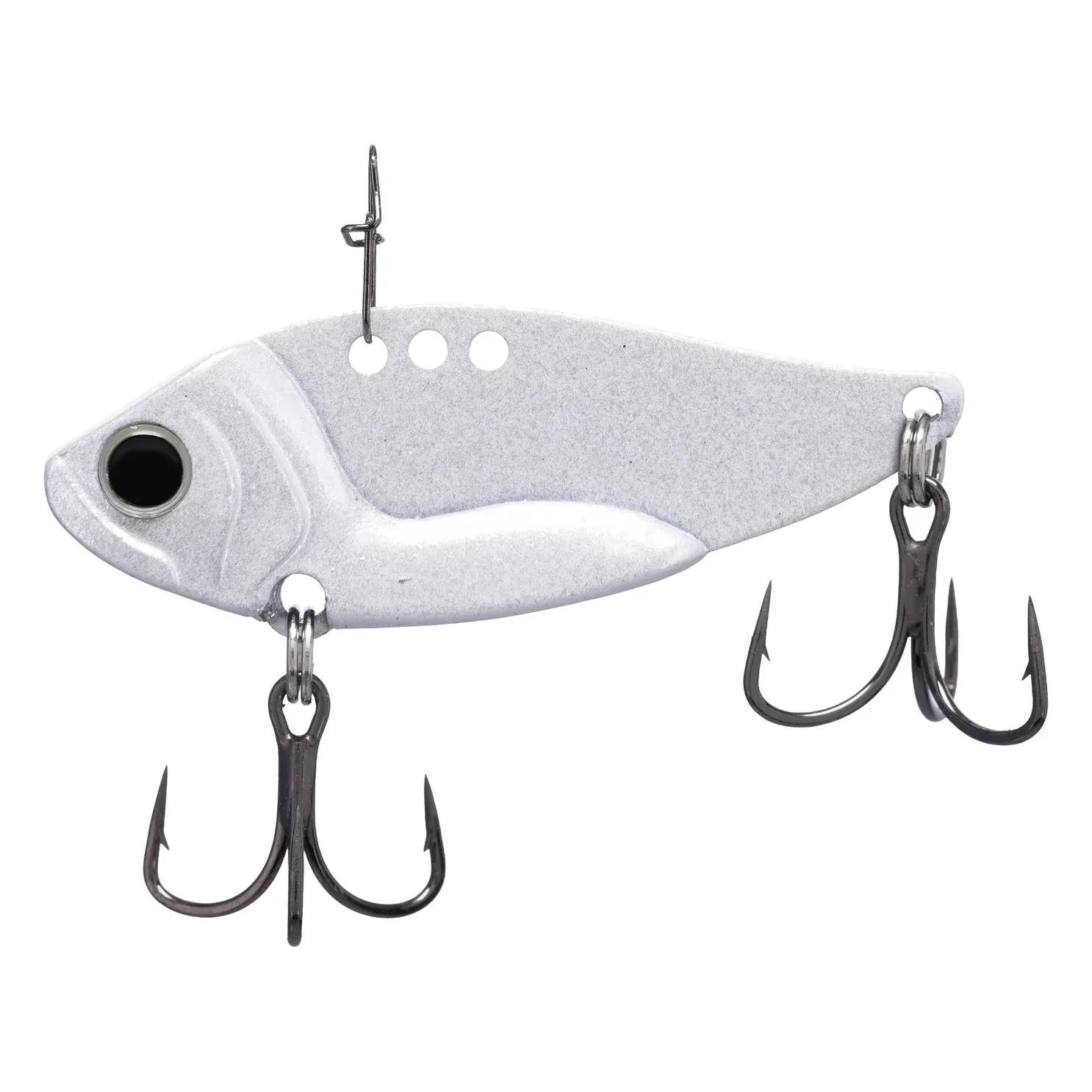 Steelshad Alloy Blade Blade Bait White 