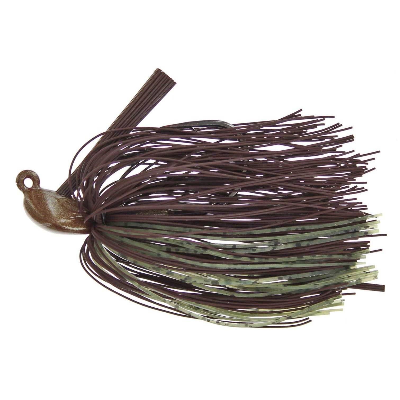 Spotsticker Casting Hand Tied Jig Brown/Melon 1/4 oz 
