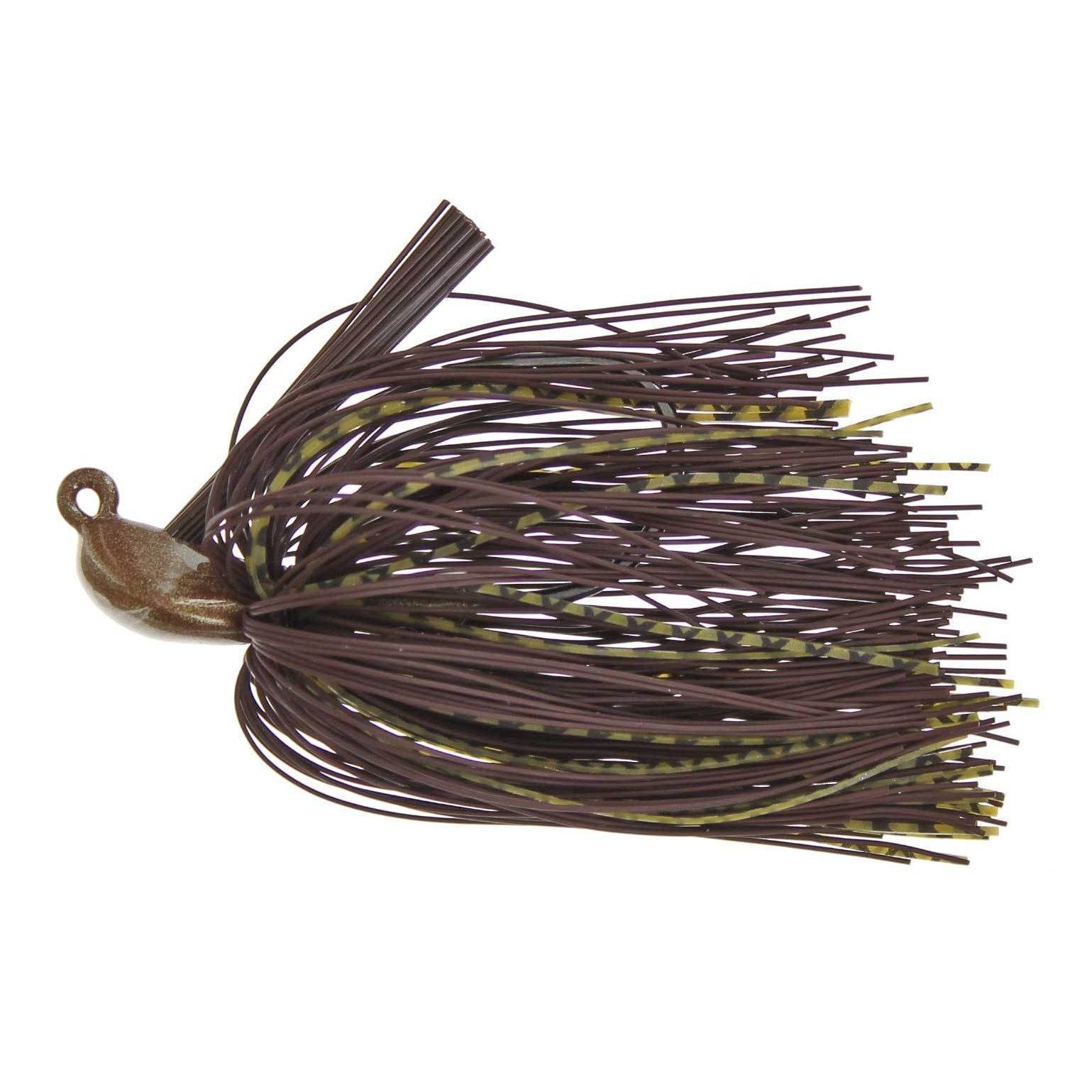 Spotsticker Casting Hand Tied Jig Brown/Olive 1/4 oz 