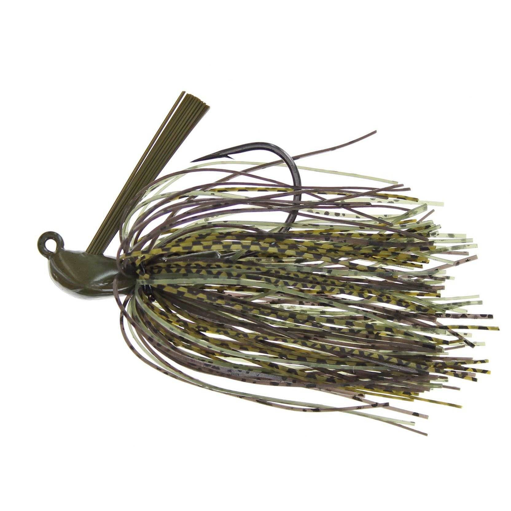 Spotsticker Casting Hand Tied Jig Green Craw 1/4 oz 