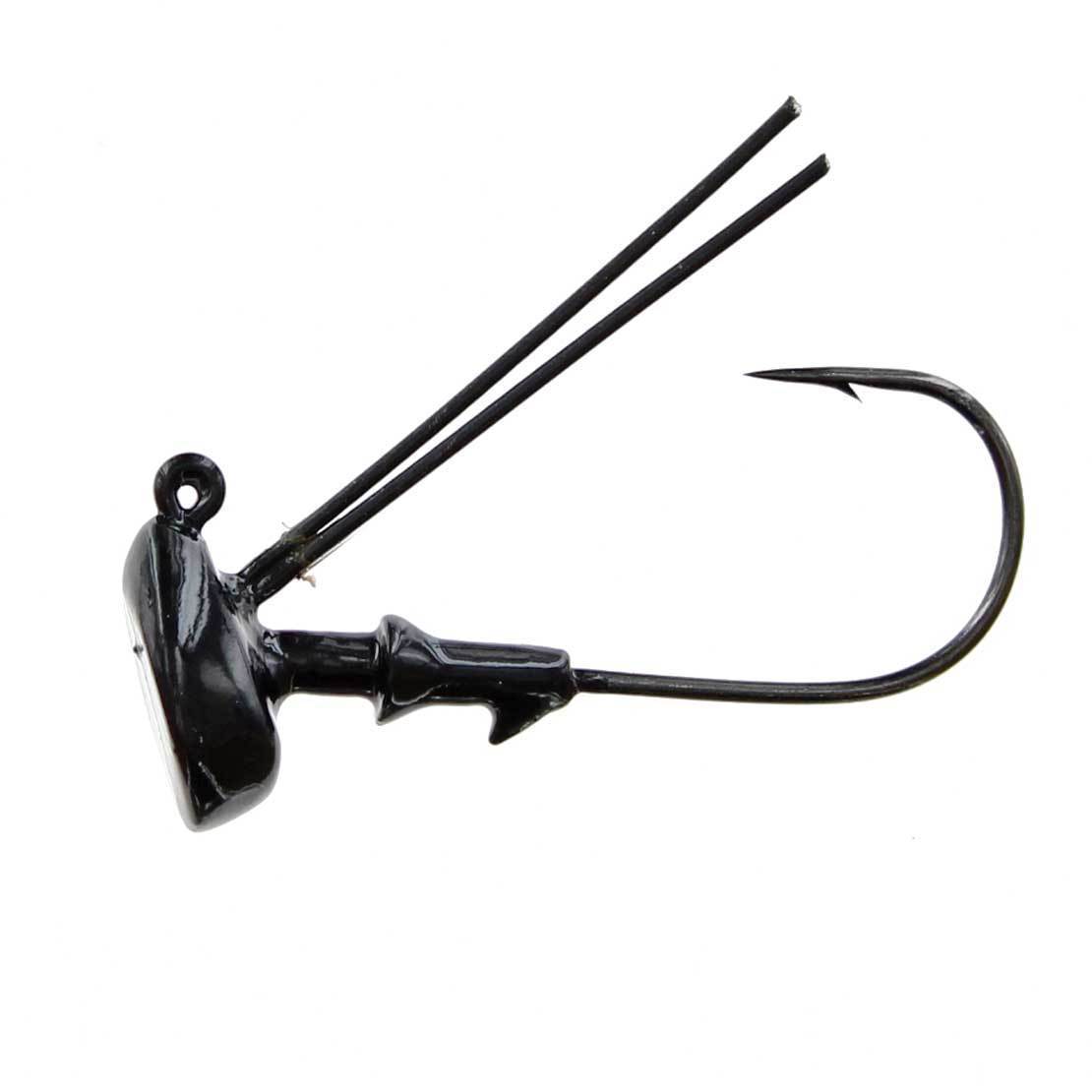 Spotsticker Crawler Head Jighead-1/8 oz-Black-