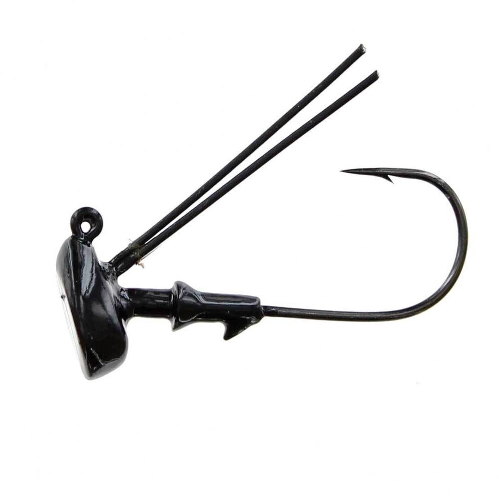 Spotsticker Crawler Head Jighead 1/4 oz Black 