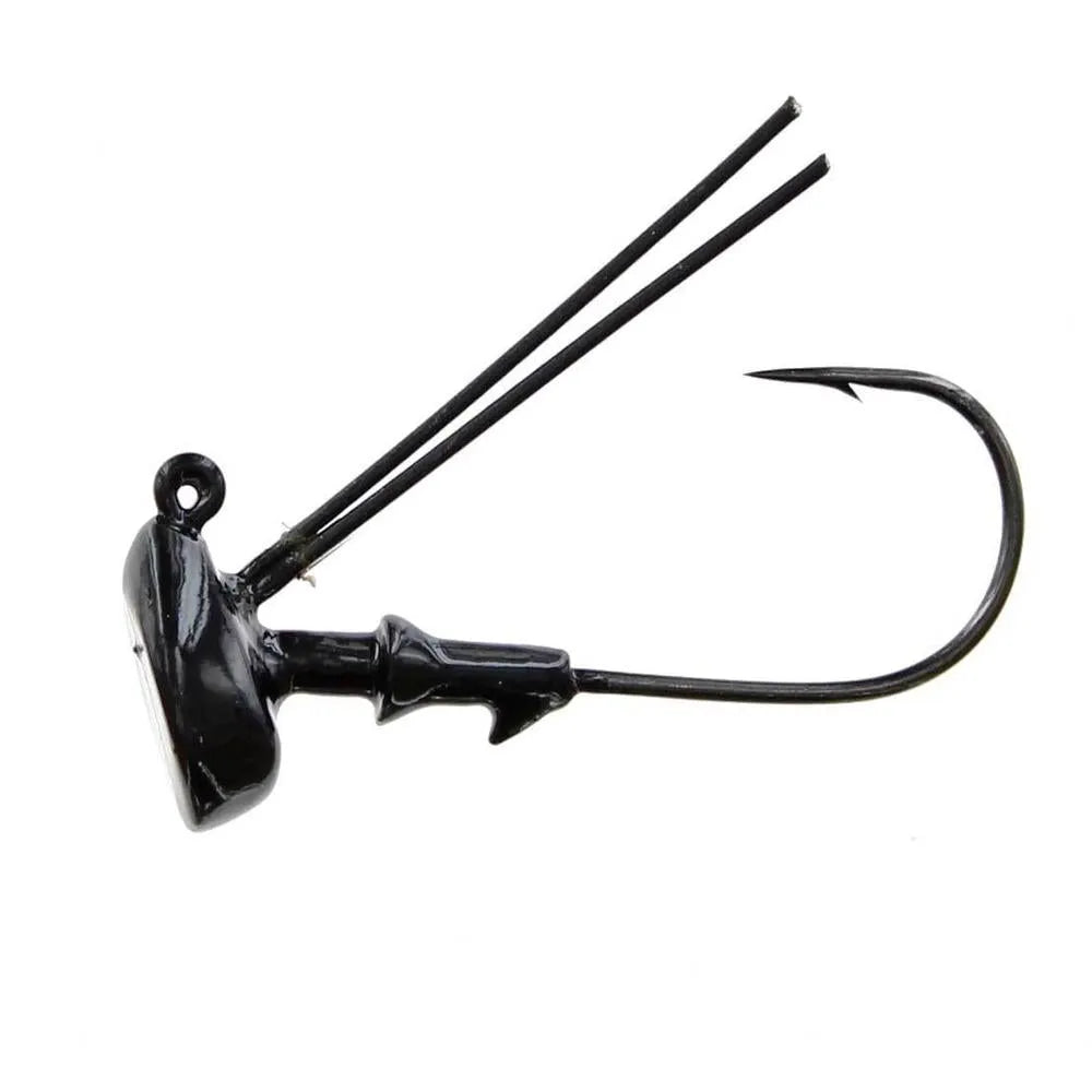 Spotsticker Crawler Head Jighead 1/4 oz Black 