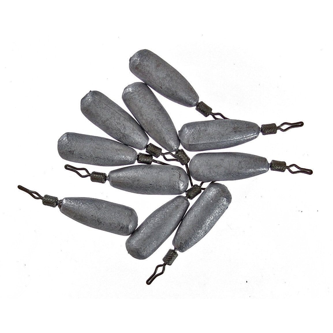 Spotsticker Drop Shot Weights-1/8 oz 10pk-Tear Drop-