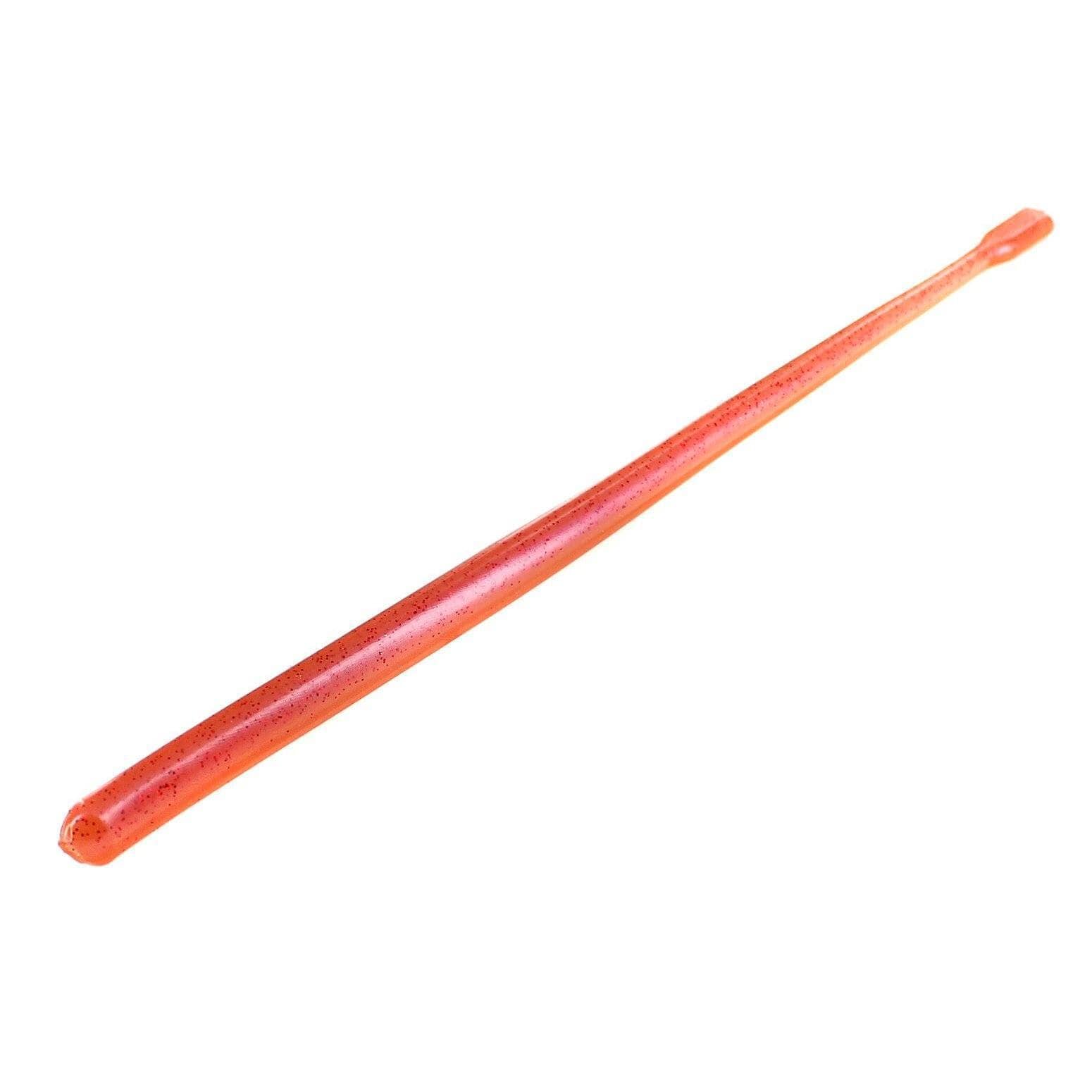 Spotsticker Drop Shot Worm 10Pk Hot Tomato 4.5" 
