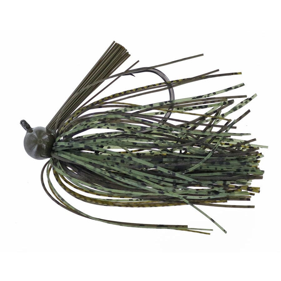 Spotsticker Hand Tied Football Jig-Green Craw-1/2 oz-