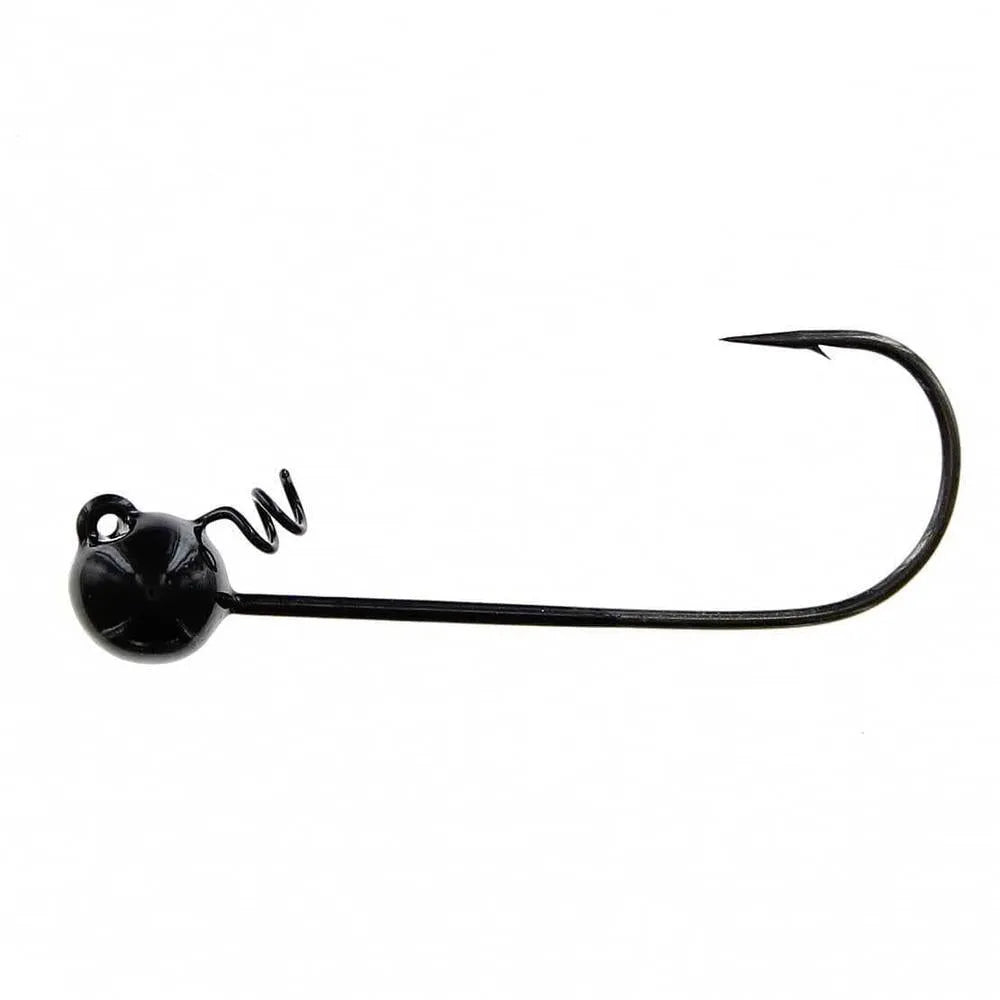 Spotsticker Screwball Shaky Head 1/4 15pk Black 