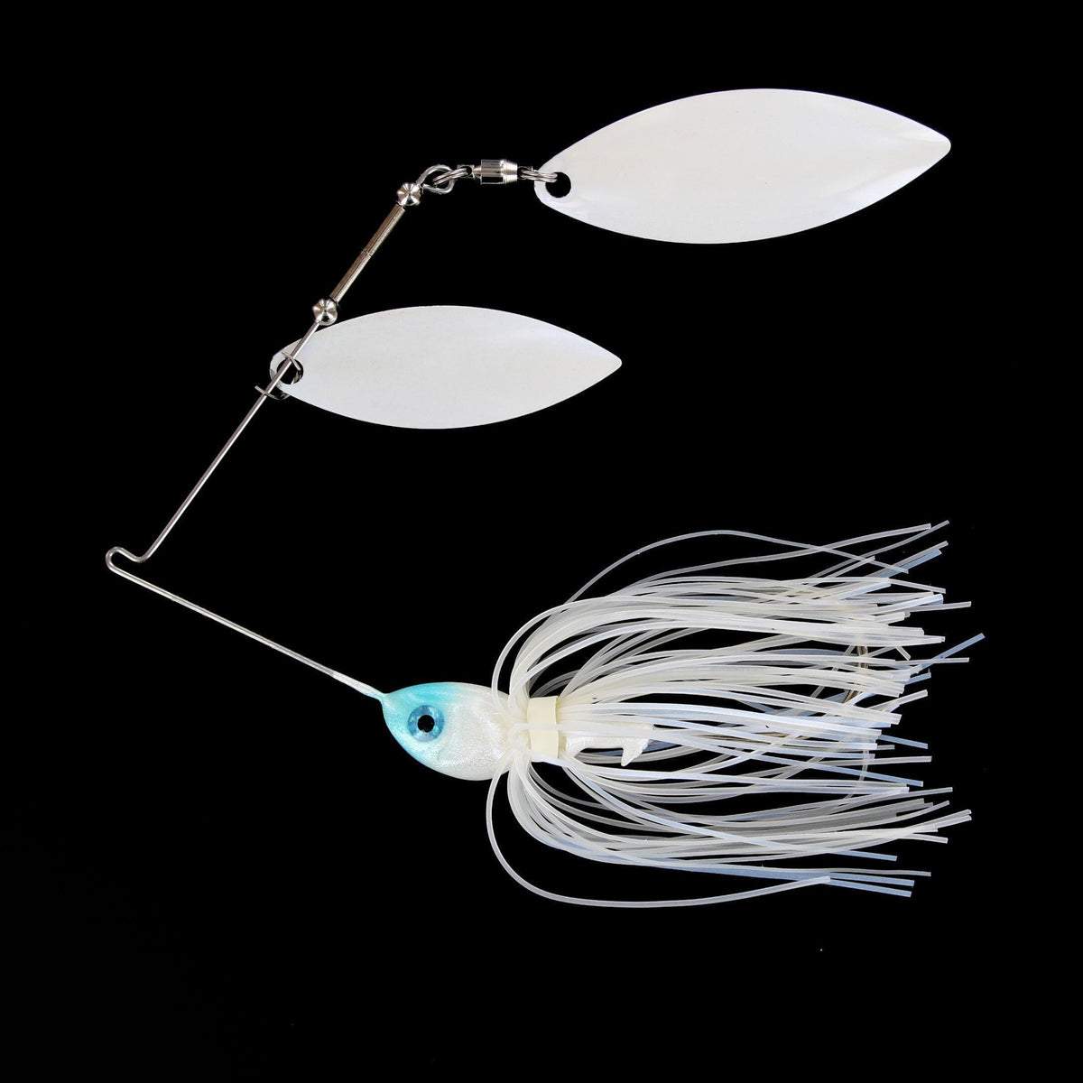 Spotsticker Shad Head Spinnerbait Blue Glimmer Dwp 3/8 oz 
