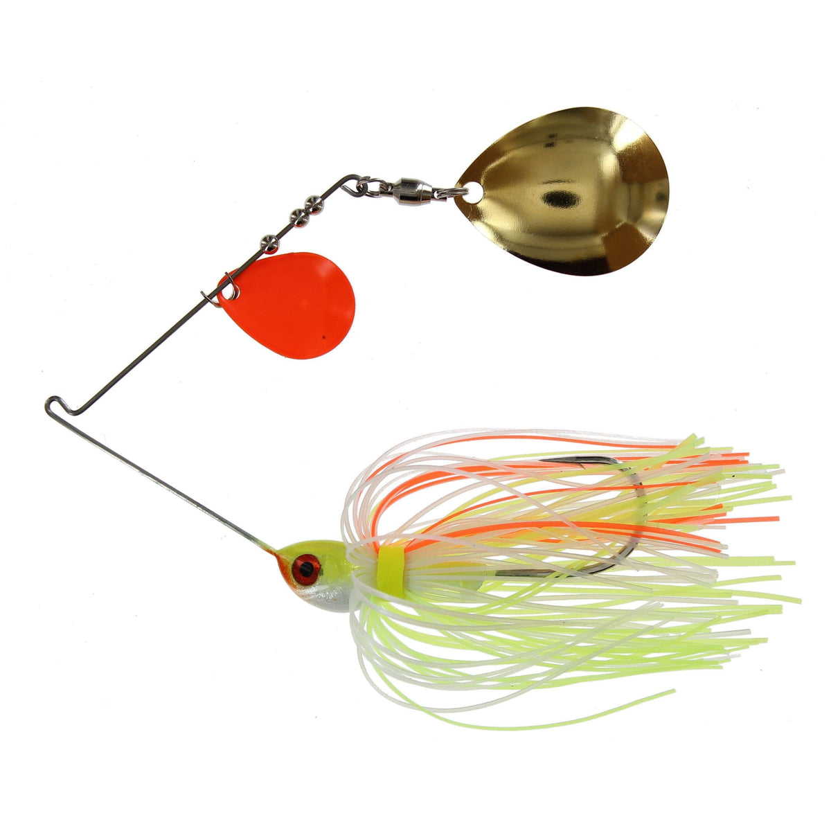 Spotsticker Shad Head Spinnerbait Orange Kicker Dcog 3/8 oz 