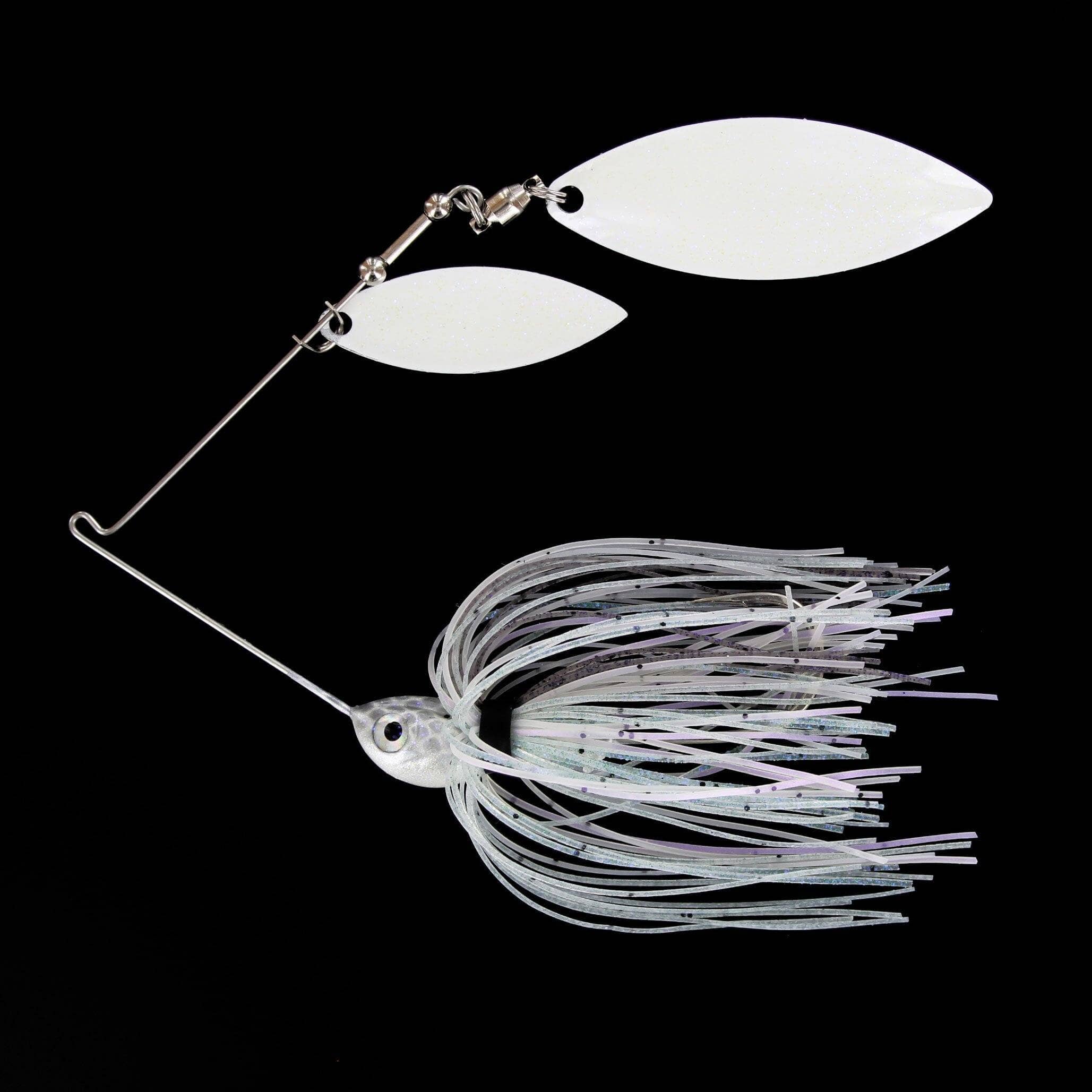 Spotsticker Shad Head Spinnerbait-Lavender Shad Dwp-3/8 oz-