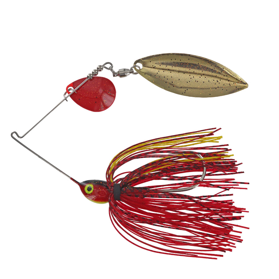 Spotsticker Shad Head Spinnerbait-Texas Craw Targ-3/8 oz-