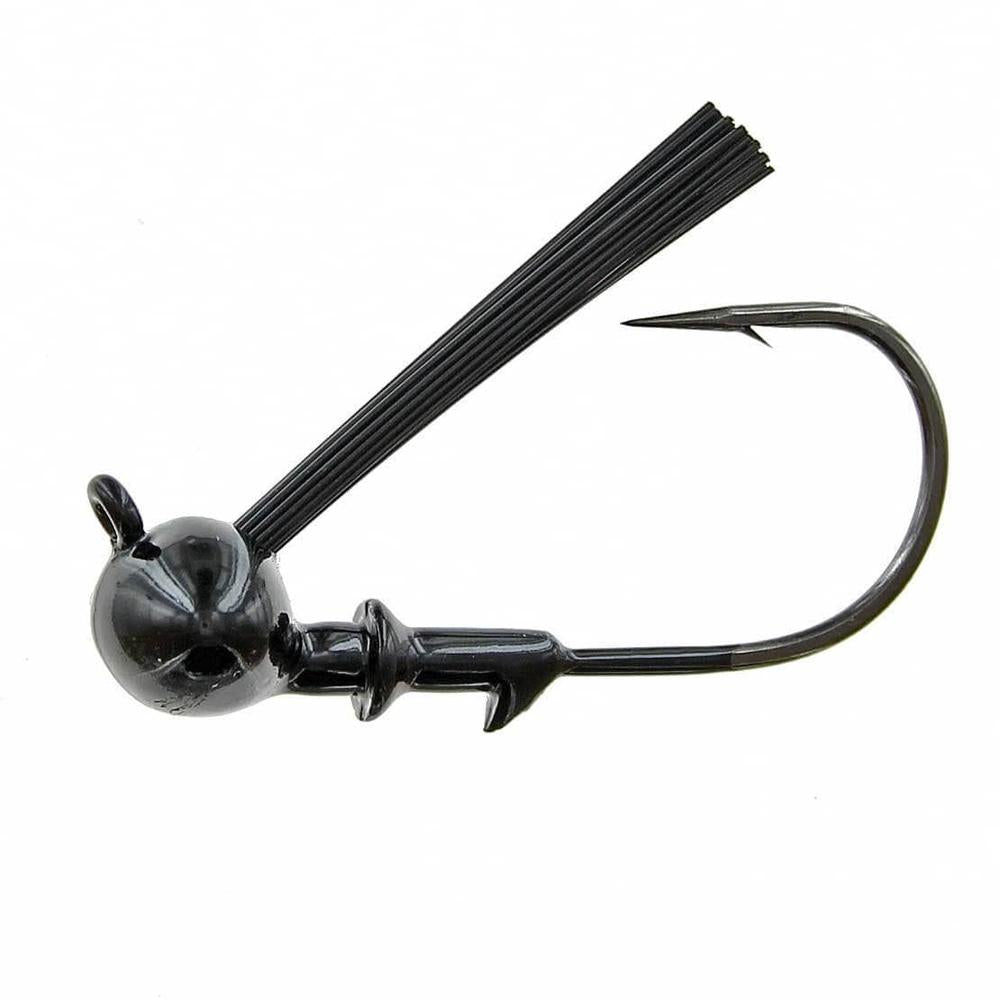 Spotsticker Weedless Football Head 4Pk 1/2 oz Black 
