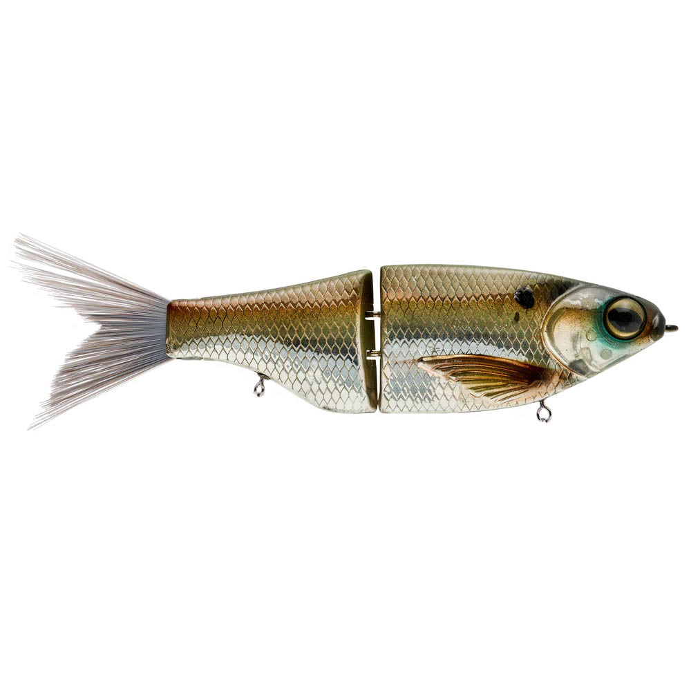SPRO Kgb Chad Shad 180 Glide Bait-Native Chrome-