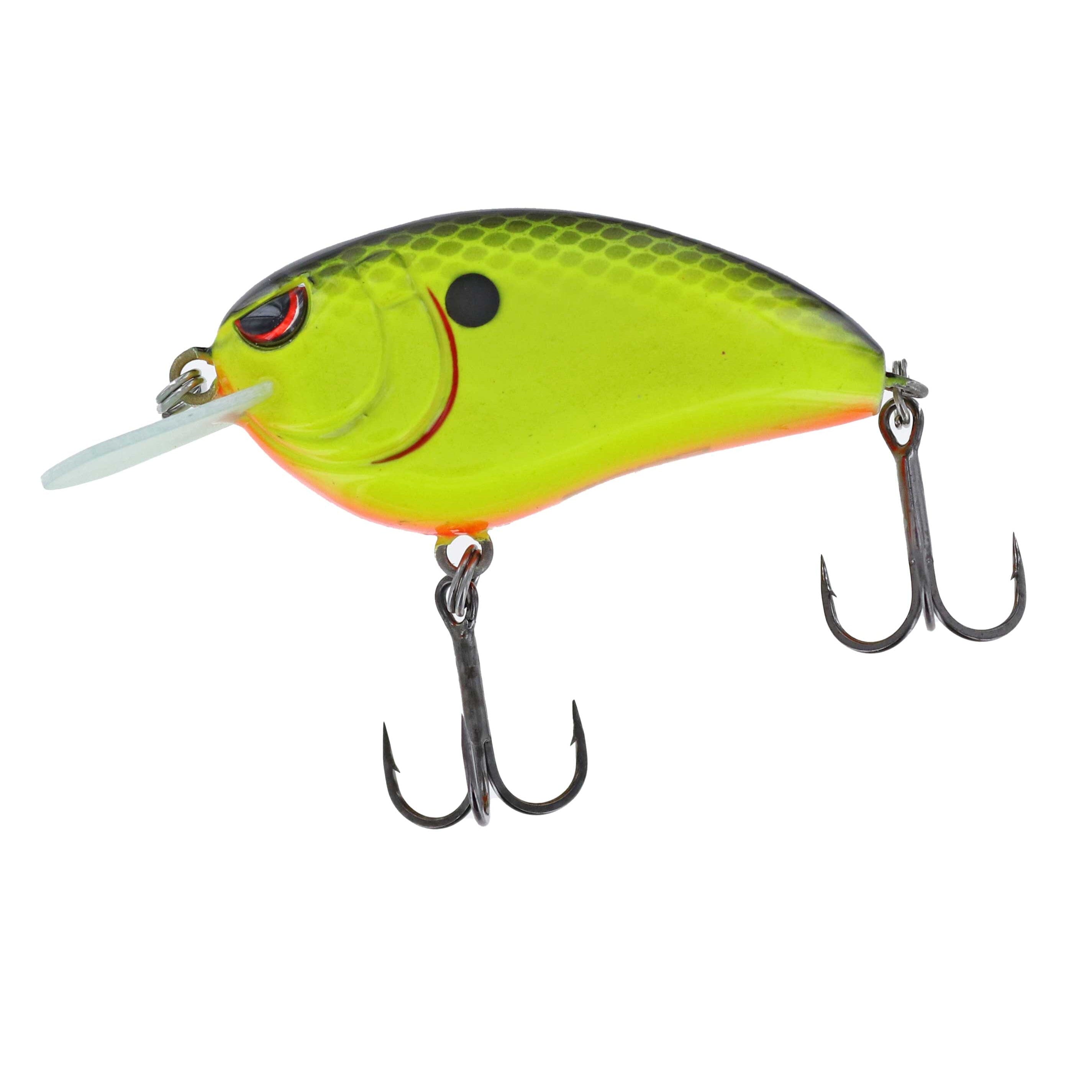SPRO Little John-Chartreuse Black Back-