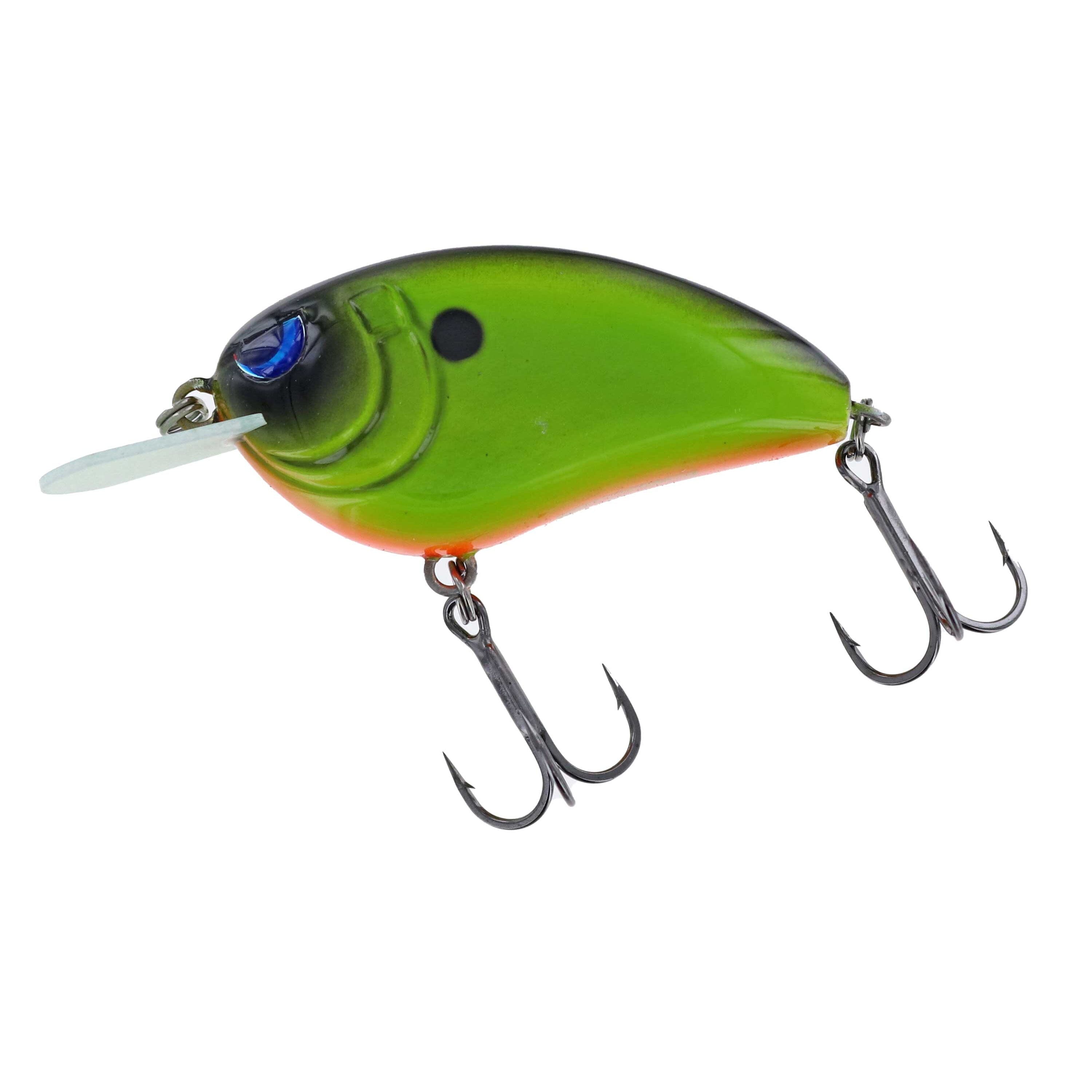 SPRO Little John-Western Chartreuse Blk Bk-