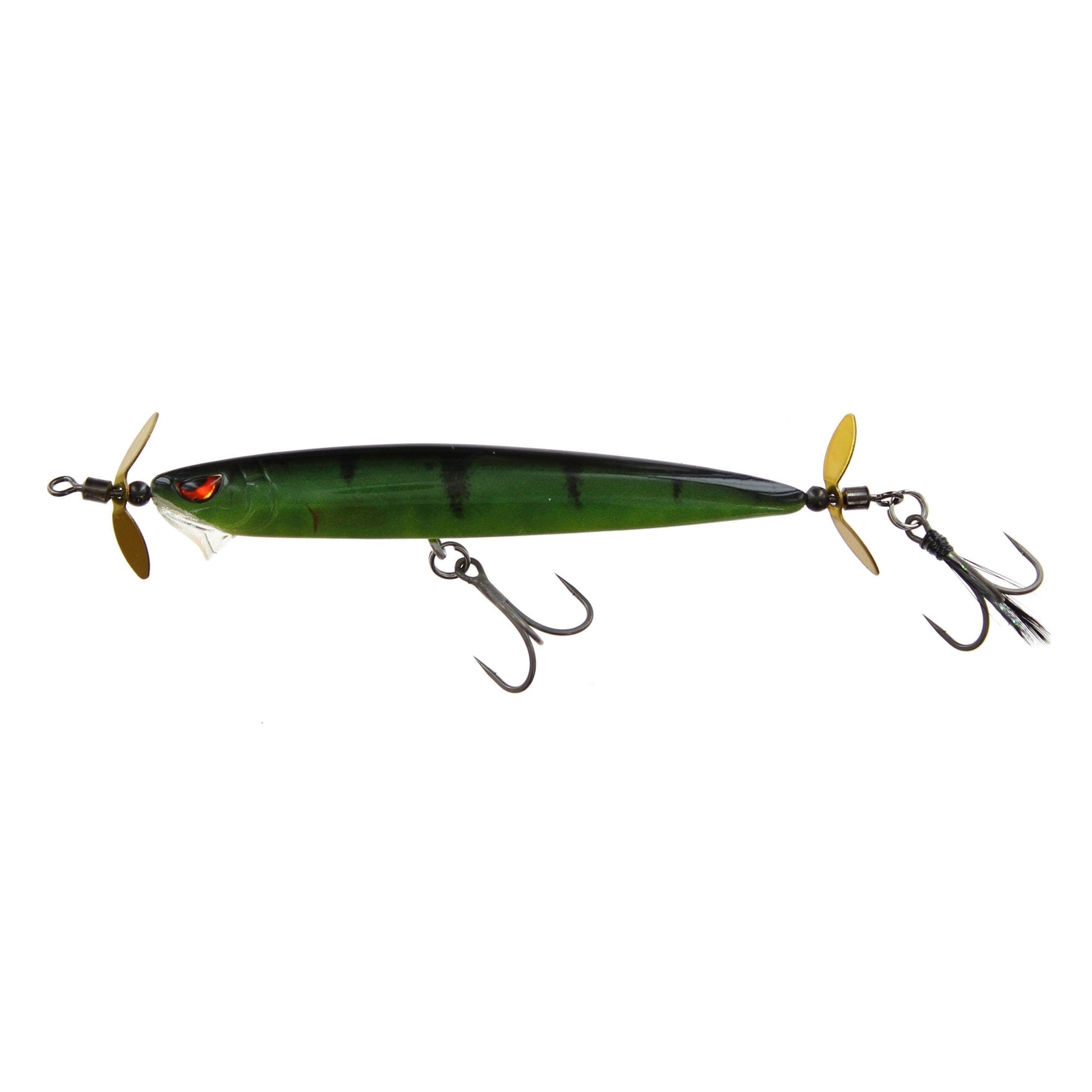 SPRO Spin John 80 Spybait-Real Perch-