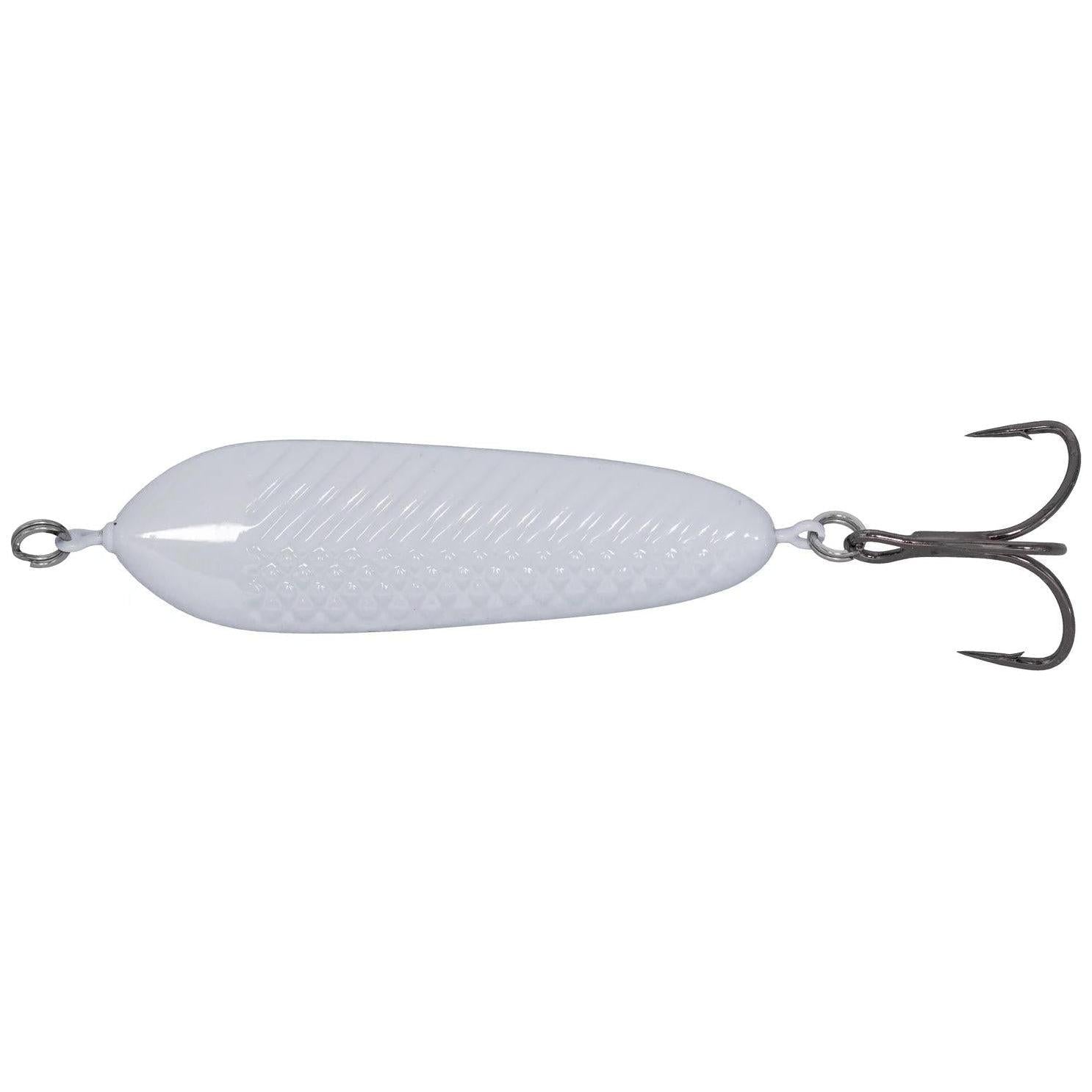 Steelshad Jiggin Spoon 2pk White 1/2oz 