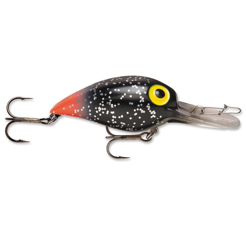 Storm Original Wiggle Wart 05 Black Glitter / Fluorescent Red Tail 
