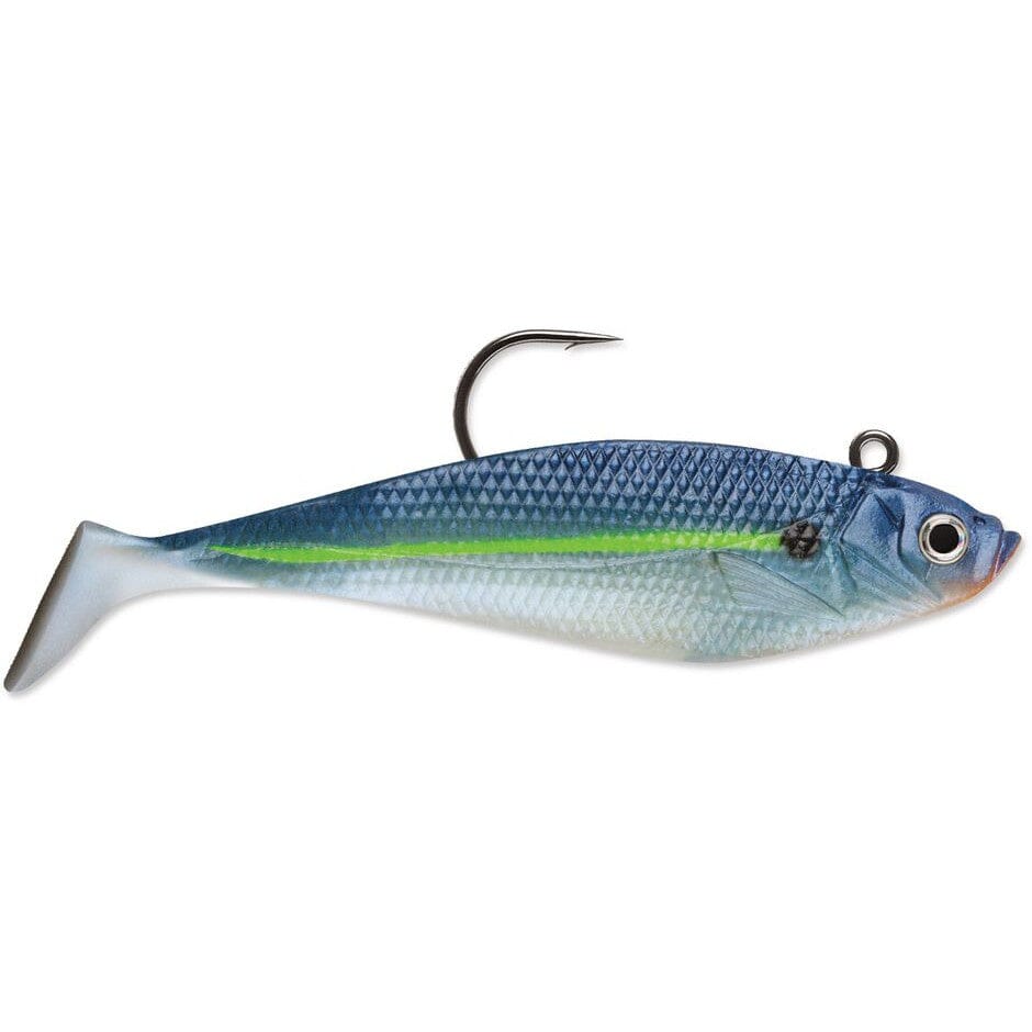 Storm Wildeye Swim Shad-Blue Steel Shad-3" 3pk-