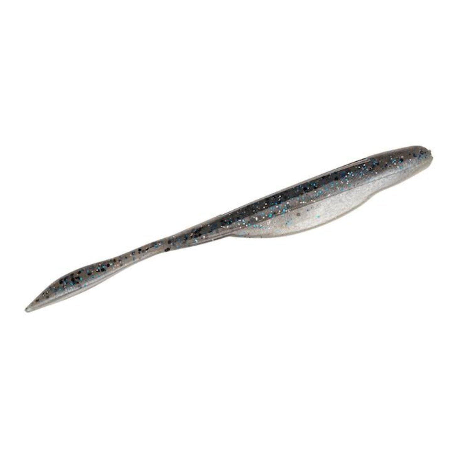 Strike King Caffeine Shad-Smokey Shad-4''-