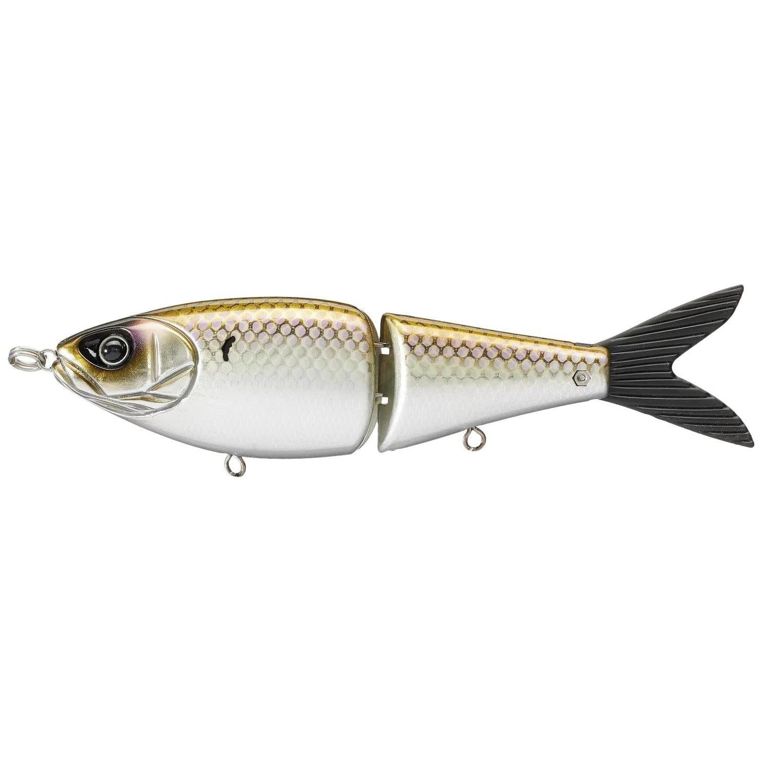 Strike King Hog Father Jr Glidebait Chrome Herring
