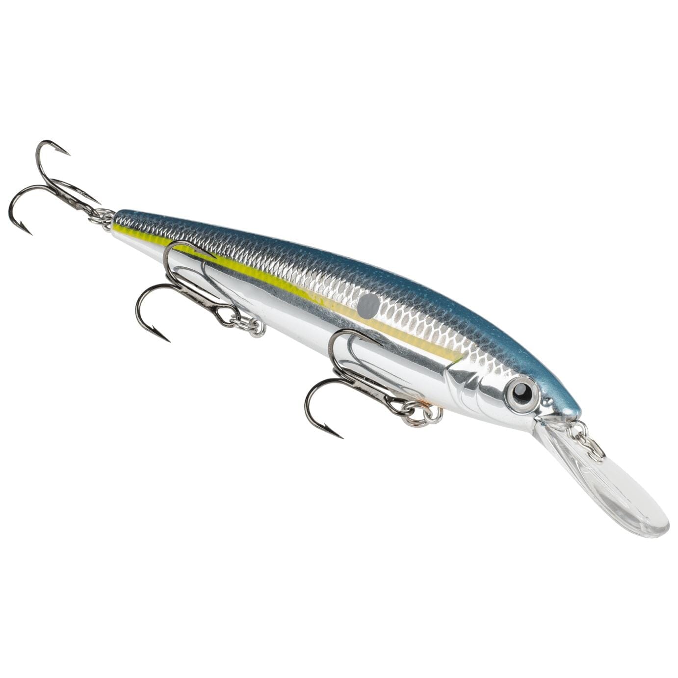 Strike King Kvd 300 Deep Jerkbait-Chrome Sexy Shad-