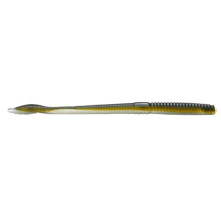 Strike King KVD Perfect Plastic Bullworm OPT 8"-Moon Juice-