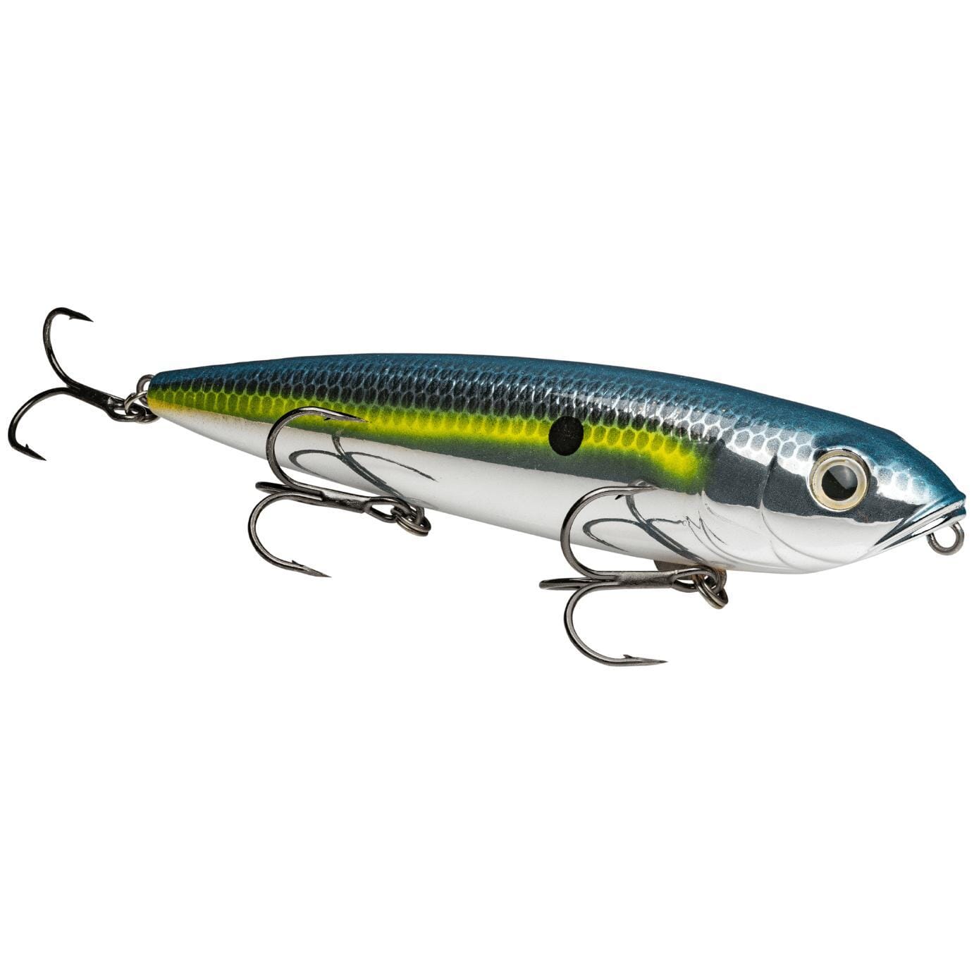 Strike King Kvd Sexy Dawg-Chrome Sexy Shad-