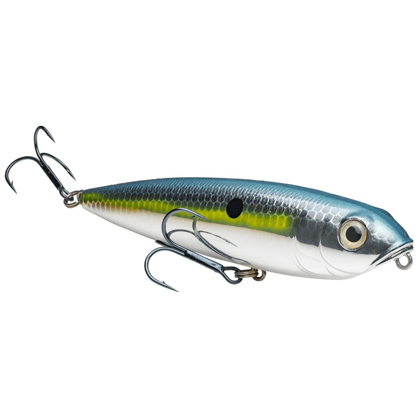 Strike King Kvd Sexy Dawg Jr-Chrome Sexy Shad-