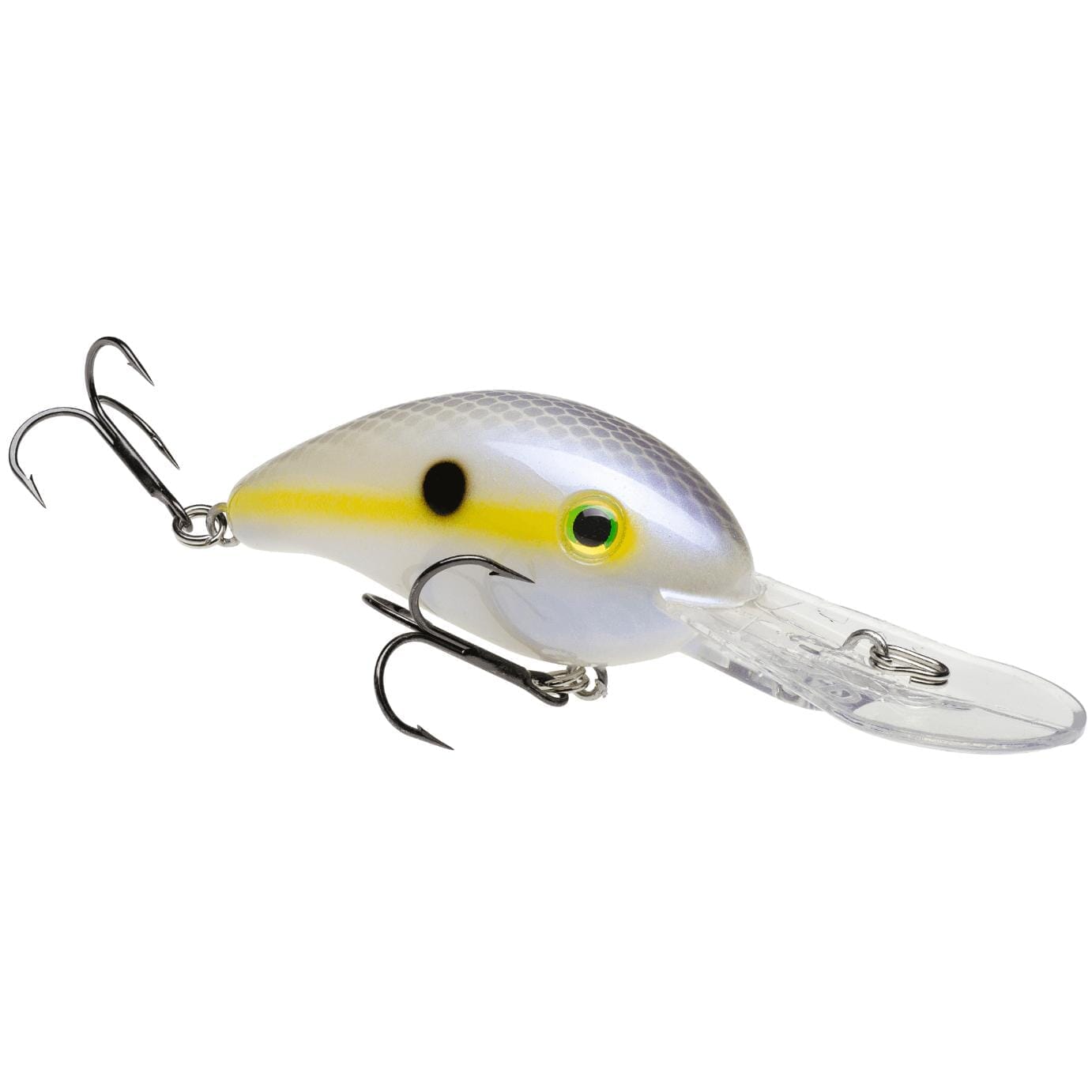 Strike King Pro-Model 3Xd Crankbait-Chartreuse Shad-