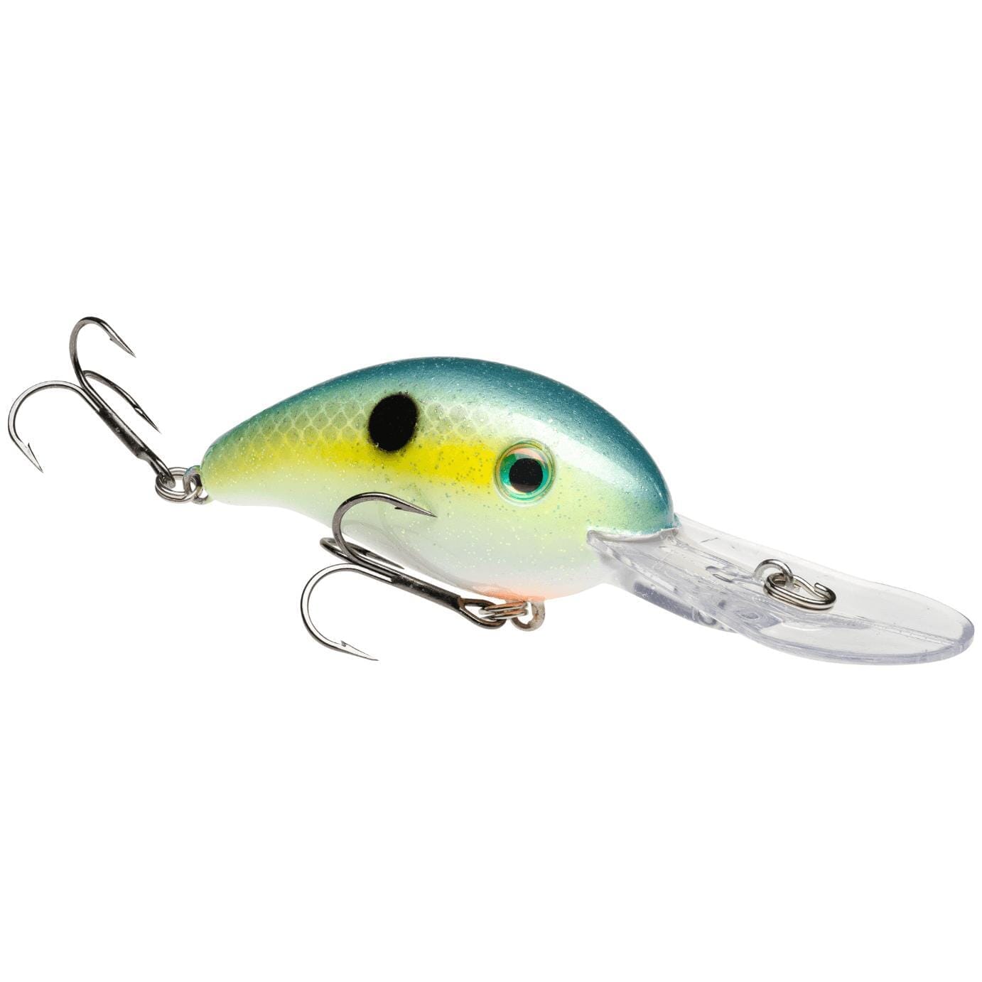 Strike King Pro-Model 3Xd Crankbait-Chartreuse Sexy Shad-