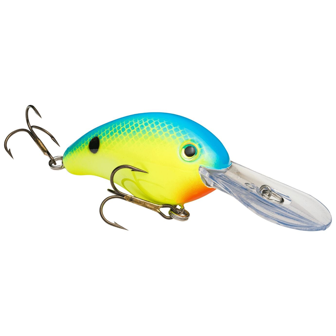 Strike King Pro-Model 4 Crankbait Powder Blue Back Chartreuse 