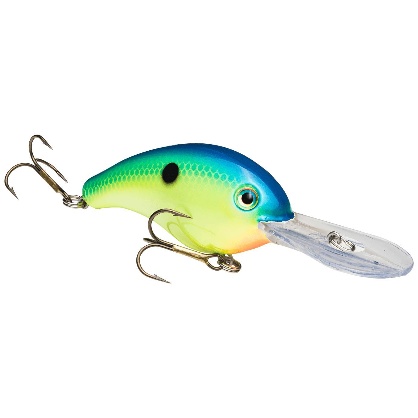 Strike King Pro-Model 5 Crankbait-Blue Back Chartreuse-