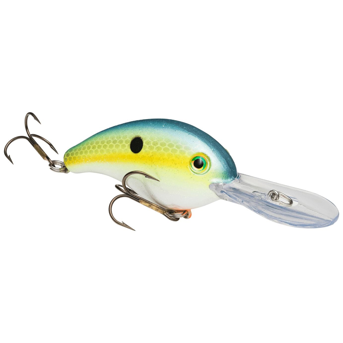 Strike King Pro-Model 5 Crankbait-Chartreuse Sexy Shad-