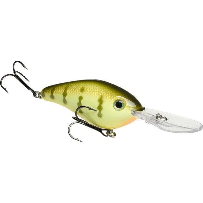 Strike King Pro-Model 6Xd Crankbait-Chartreuse Perch-