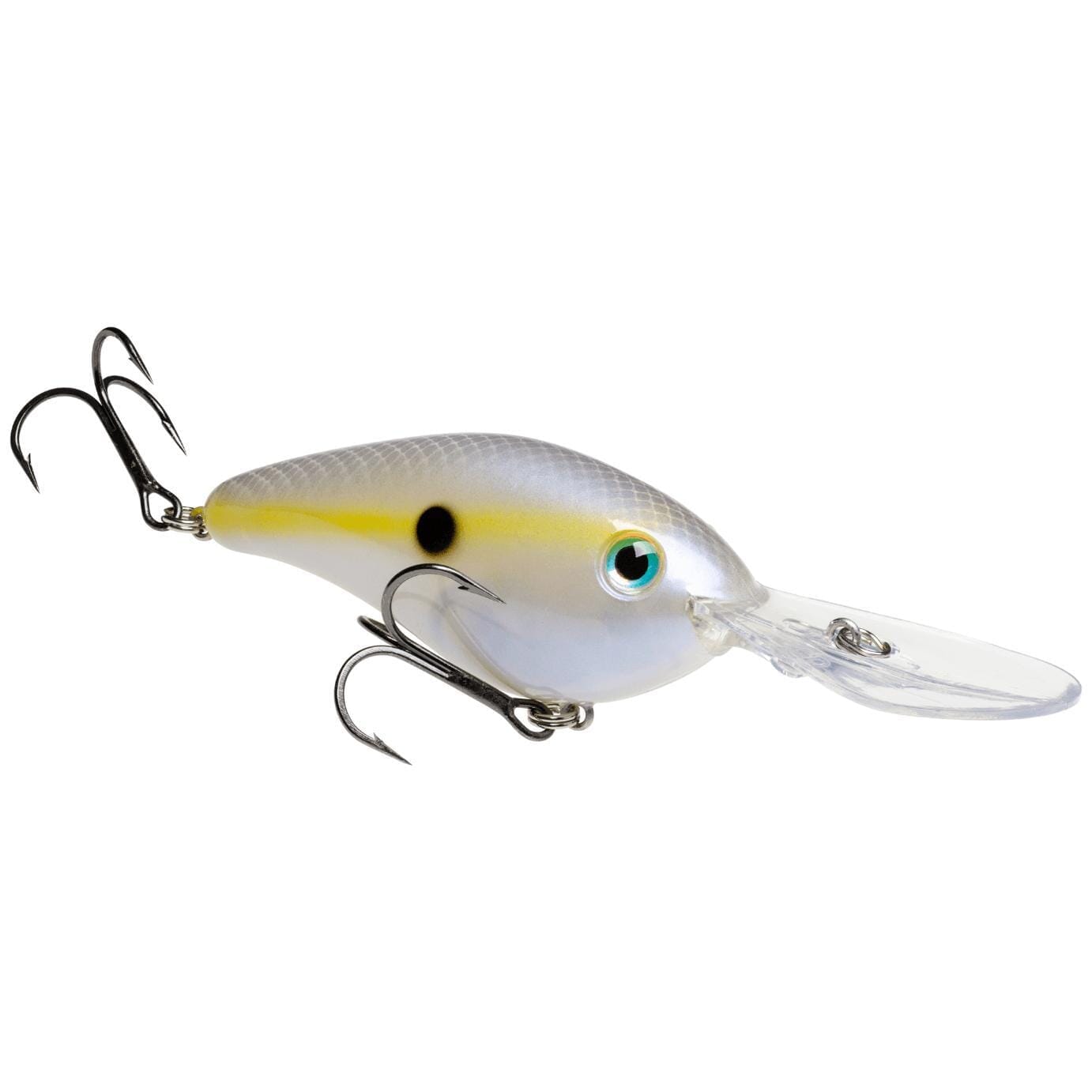 Strike King Pro-Model 6Xd Crankbait-Chartreuse Shad-