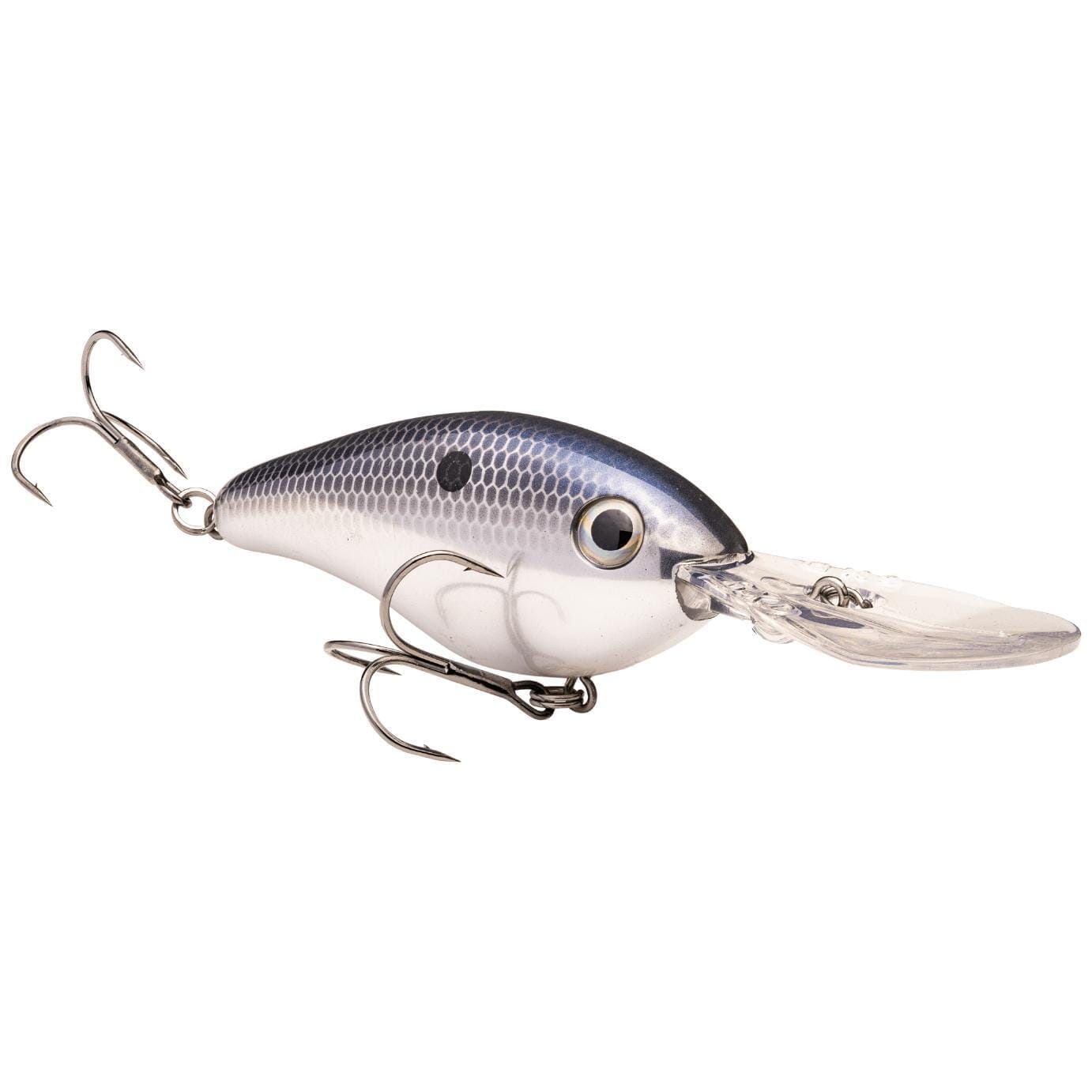 Strike King Pro-Model 6Xd Crankbait-Chrome Blue-
