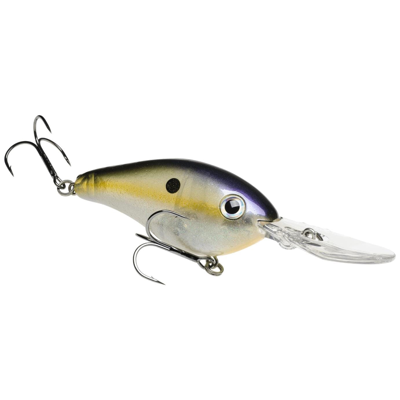 Strike King Pro-Model 6Xd Crankbait-Crystal Shad-