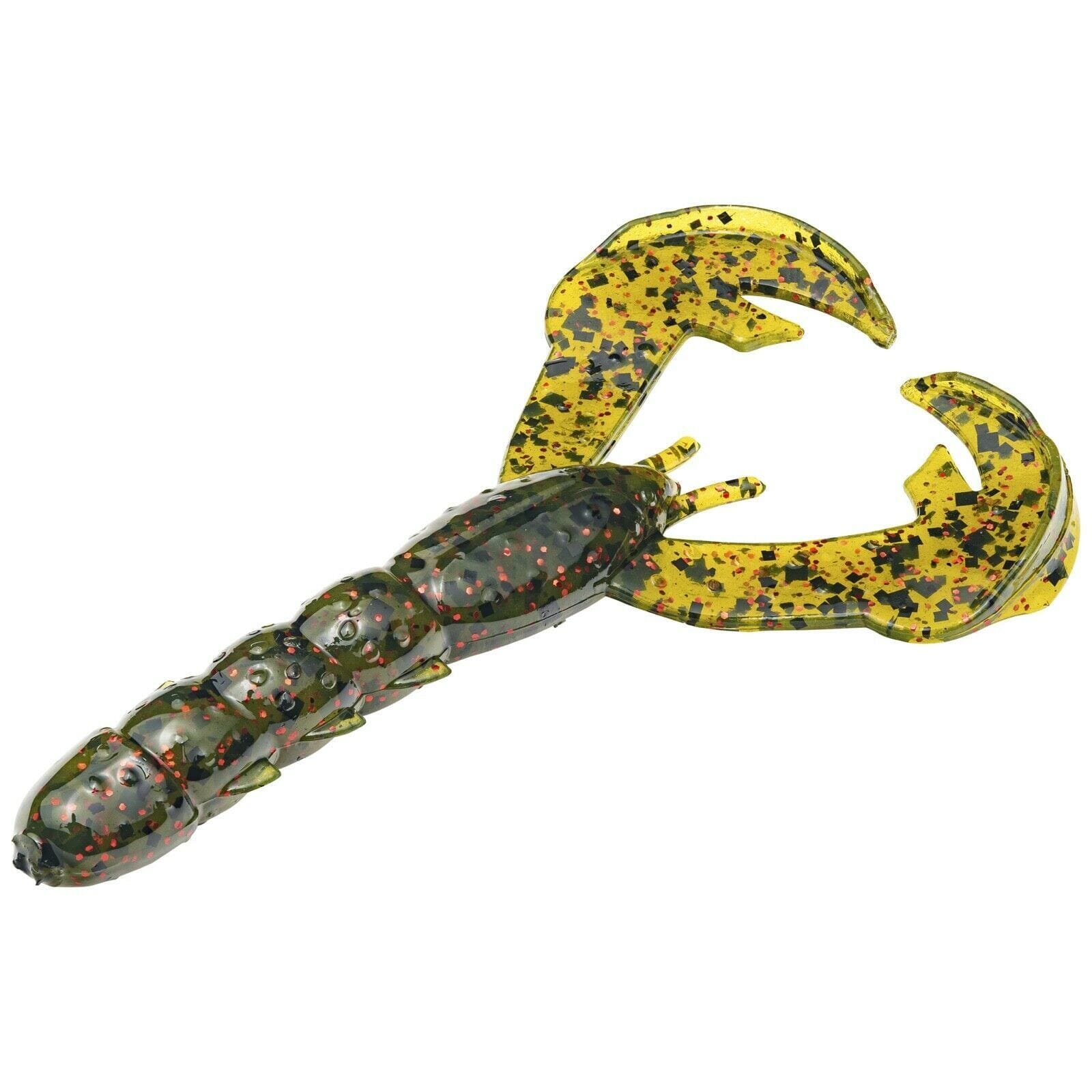 Strike King Rage Baby Craw 3" Watermelon Red Flake 