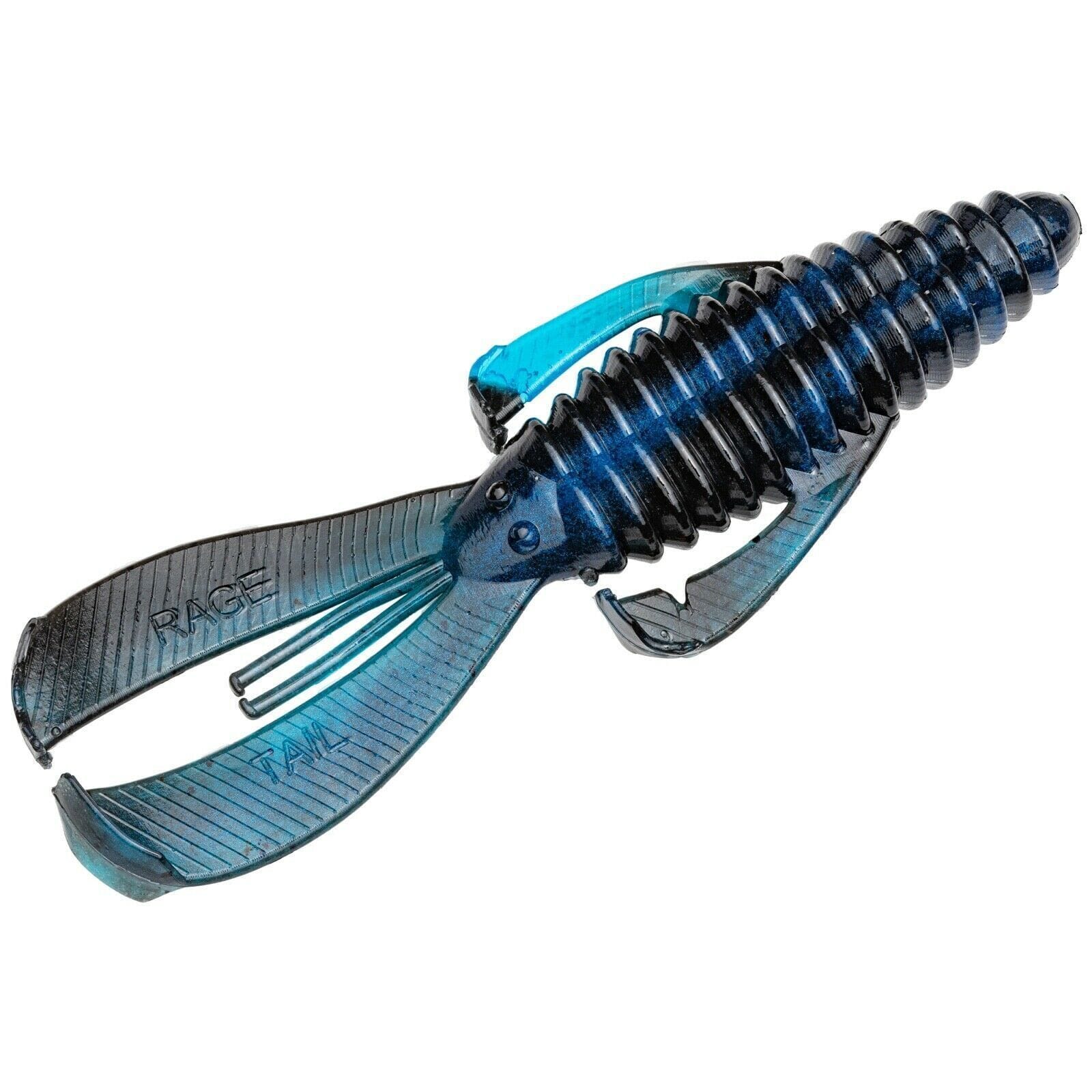 Strike King Rage Bug 4"-Black Blue Swirl-