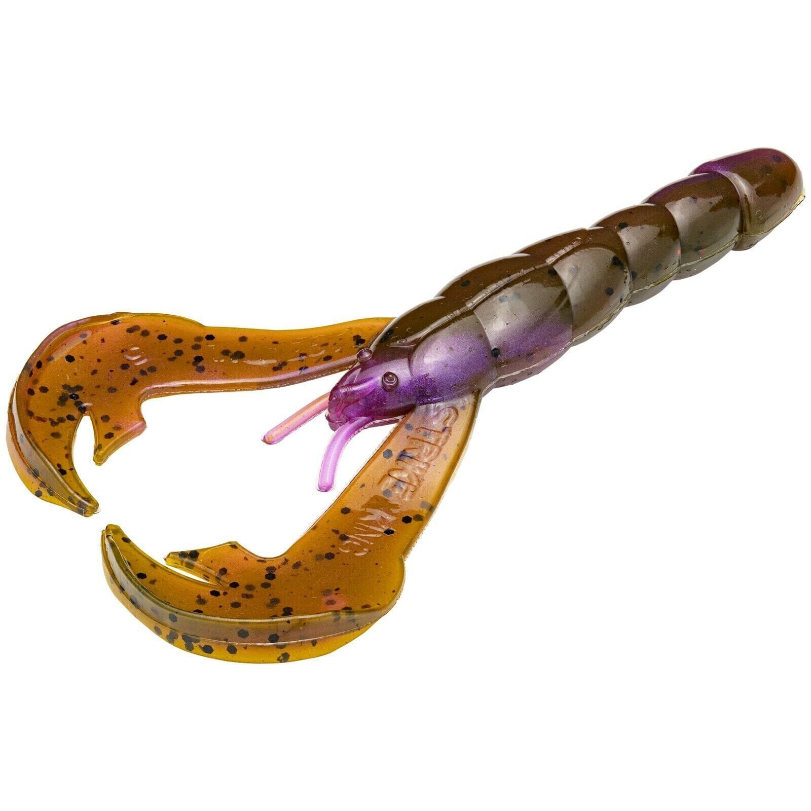 Strike King Rage Craw 4"-Green Pkn Purple Swirl-
