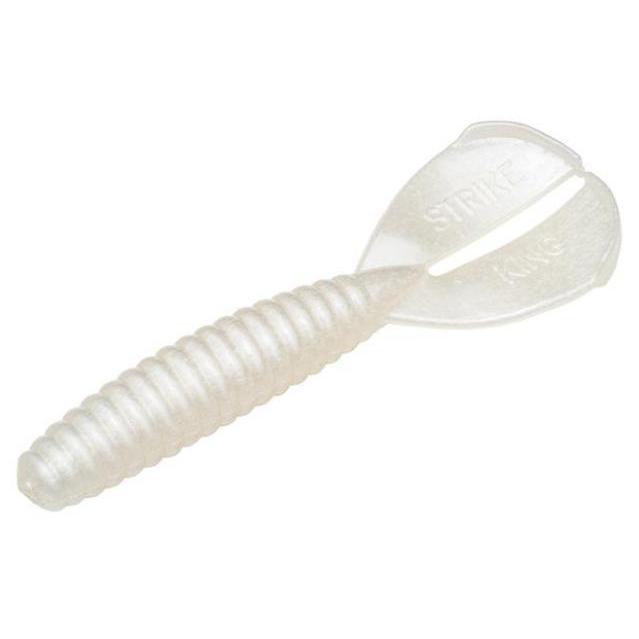Strike King Rage Menace Grub-Pearl-Rage 3.5"-