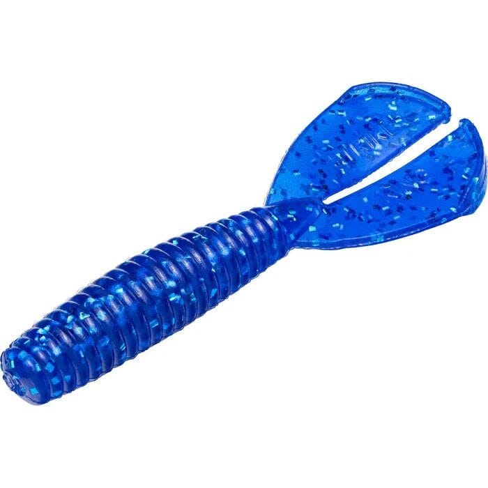Strike King Rage Menace Grub-Blue Sapphire-Baby Rage 3"-