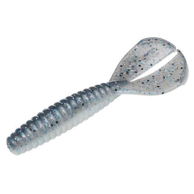 Strike King Rage Menace Grub-Smokey Shad-Rage 3.5"-
