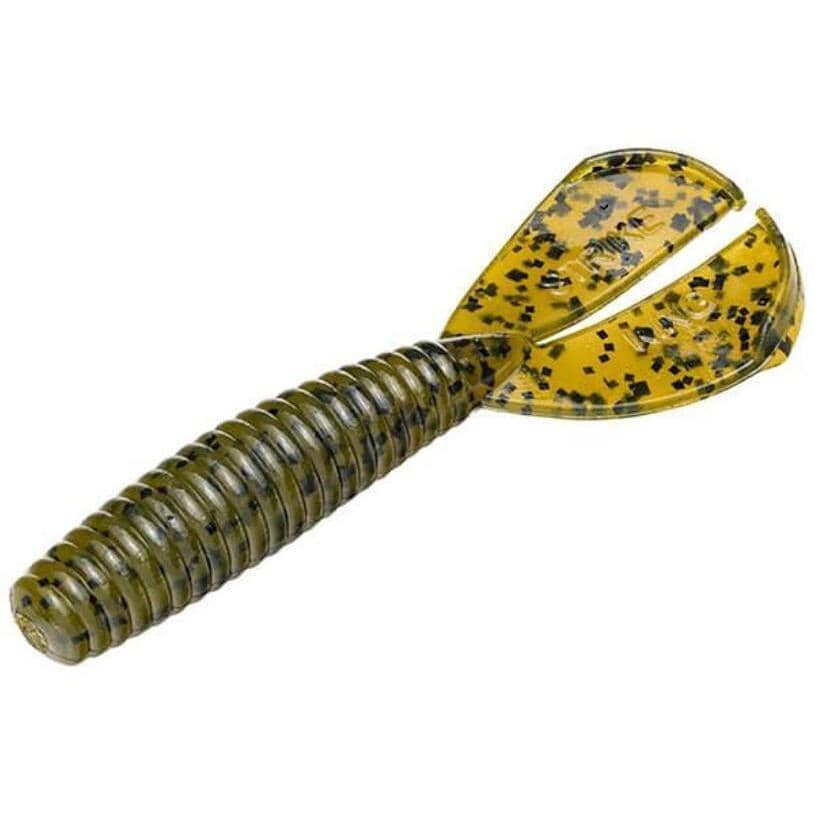 Strike King Rage Menace Grub Green Pumpkin Baby Rage 3" 