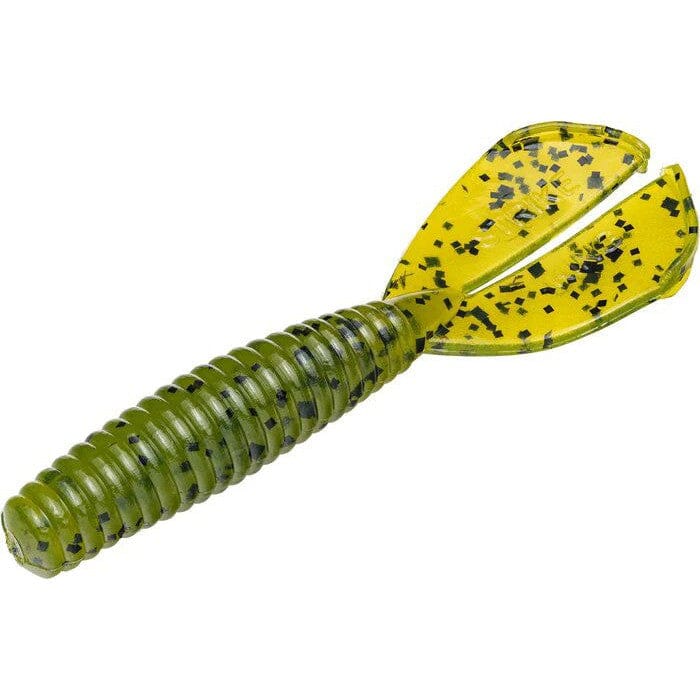 Strike King Rage Menace Grub Watermelon Seed Baby Rage 3" 