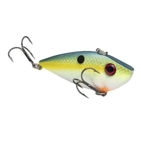 Strike King Red Eye Shad-Chartreuse Sexy Shad-3/8-
